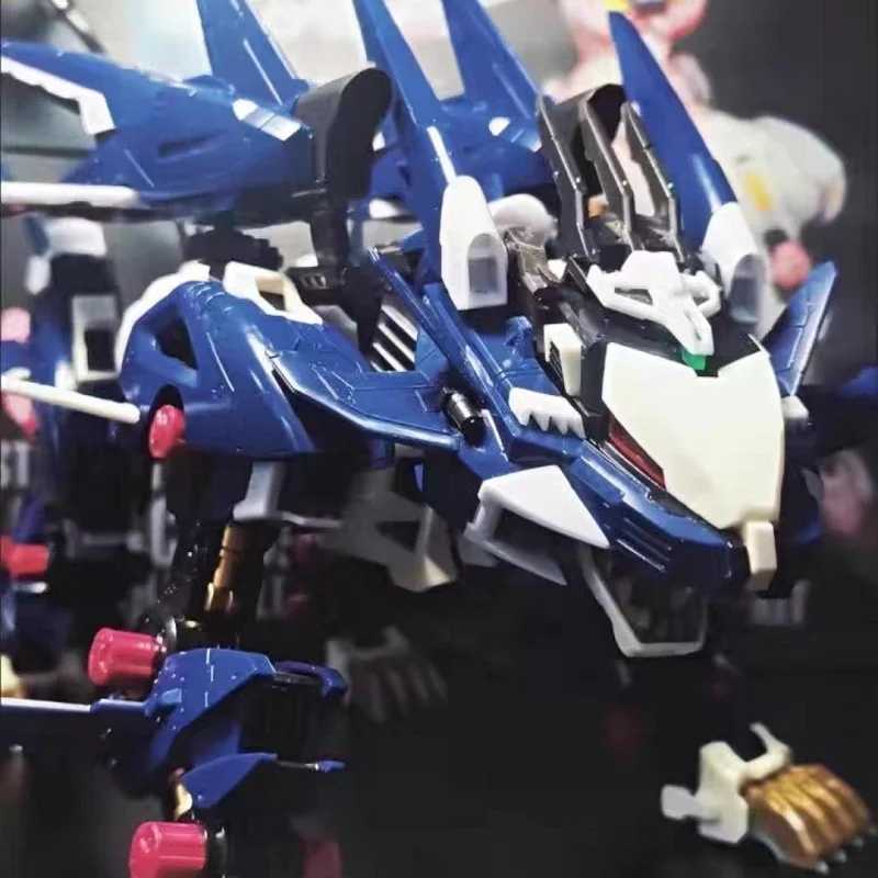 BT Building Blocks ZOIDS RZ-041 Liger ZERO Jager 1 72 Scale Full Action Plastic Kit Assemble Model Christmas Gifts For Children W250522