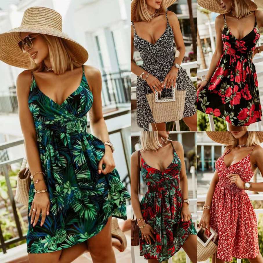 Robes de fête décontractée sexy Femmes Bikini Summer Ball Robe sans manches Soirée Pête Prage Prom Designer Short Robe Special Occasion Vêtements