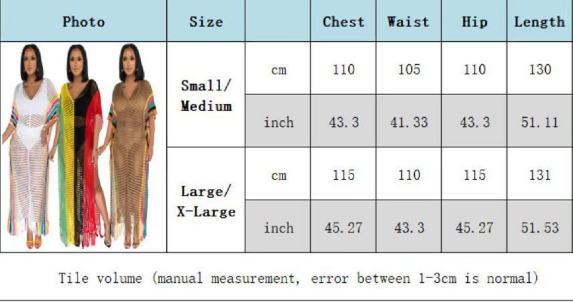 Summer New Women's Long Dress Sexy Wool Knitted Hand Hook Fringe Spliced Color Beachwear