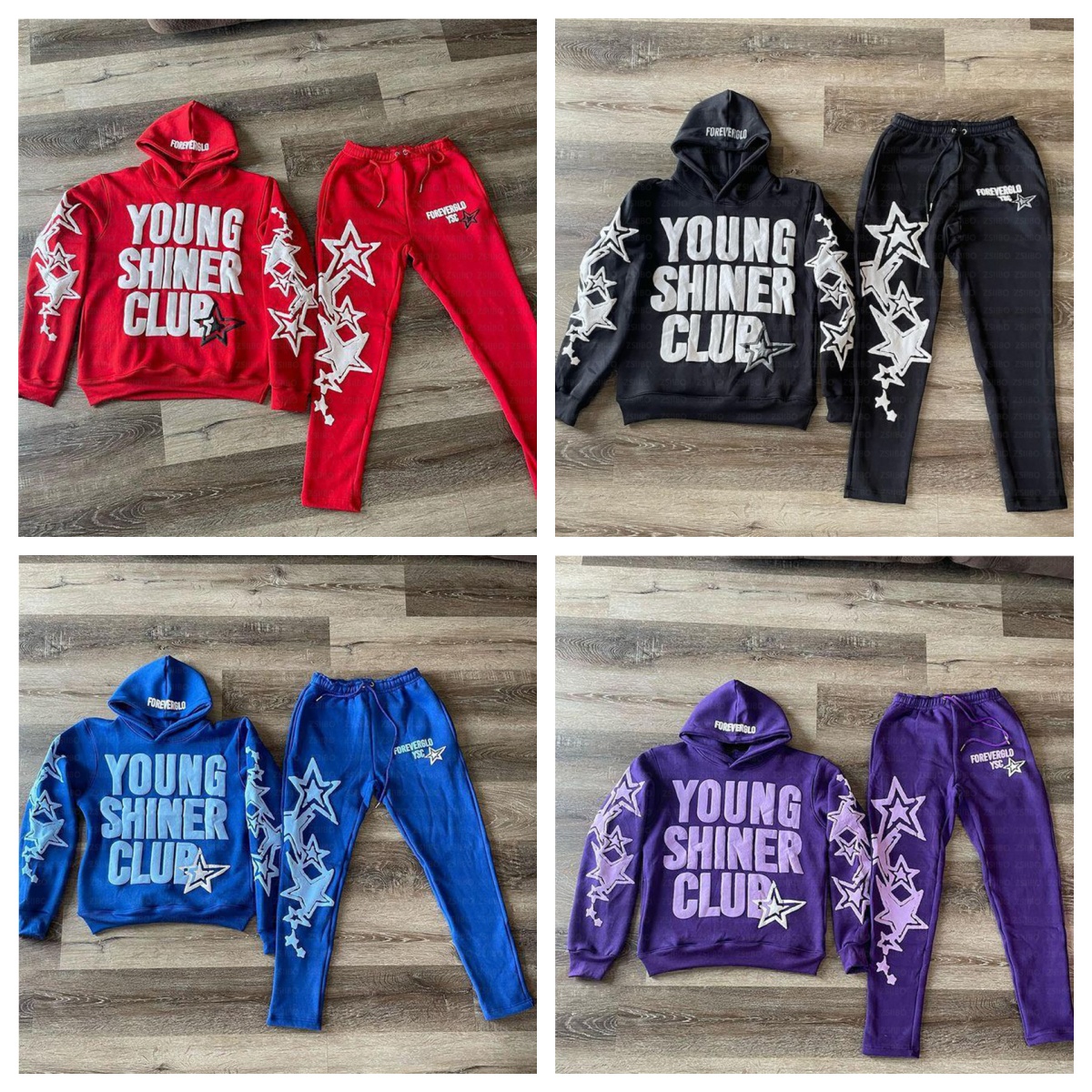 Y2K Streetwear Hoodie Sweatshirt Funny Star Letter Graphic Harajuku Anime Pullover Hip Hop Hipster Suit Women Men