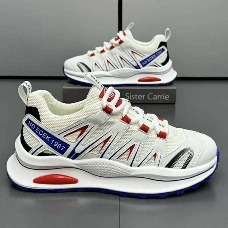 Men Sneaker Leisure Outdoor Running Man 2025 Fashion Sports Shoes Mesh Breathable Footwear Light Fast