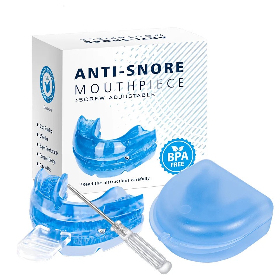 Anti Snoring Mouth Guard Improve Sleeping Adjustable Snoring Mouth Guard Anti-Apnea Teeth Bruxism 250522