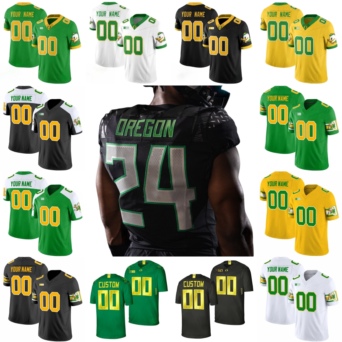 Custom S-6XL College Football Jersey Stitched Man Women Youth Breathable Sport DIY Design customization any name any number