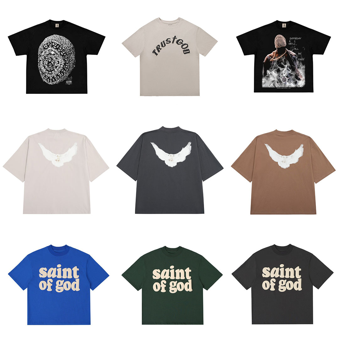 Mens T-shirt Dove Graphic Printed High Quality Cotton T-shirts Mens Womens Summer Casual Loose Tops