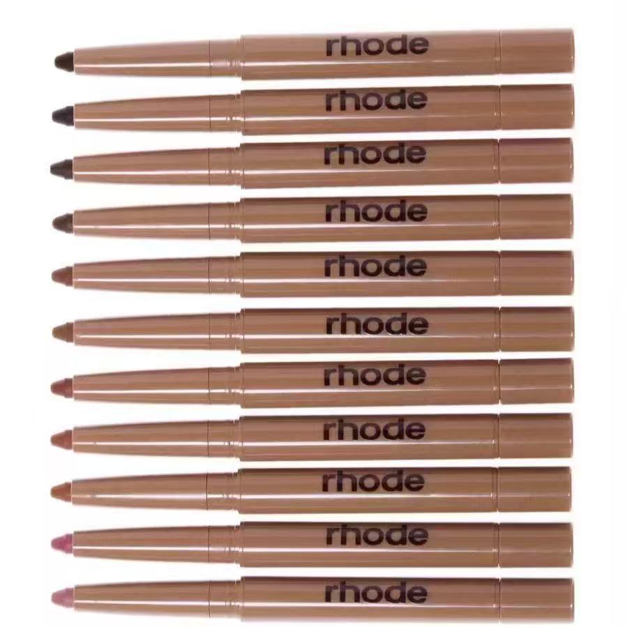 Rhode Lip Pencils Skin Peptide Lip Shape Pen Lip Liner Peel Off Tattoo Lipgloss Long Lasting Lip Tint Contour Tear-off Lips Stain Cosmetic Makeup junj
