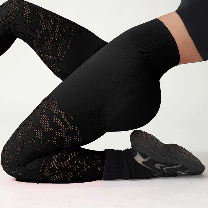 Highly Stretchy & Invisible Feel Ladies' Workout Bottoms with Modern Euro-American Fashion Touches