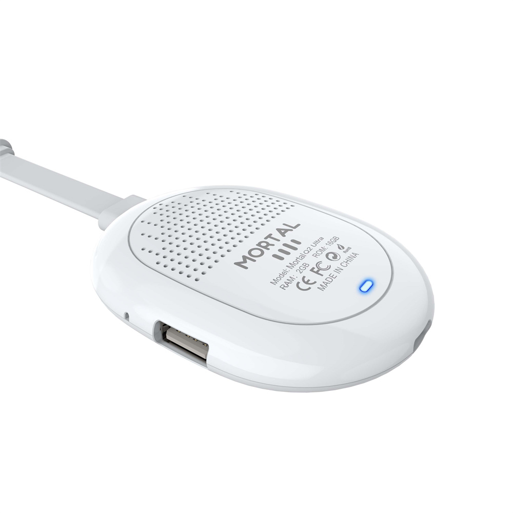 Mortal Q2 Ultra Android14 Smart TV Stick Allwinner H313 DUAL 2.4/5G Wifi6 BT5.0 4K 5V2A Smart tv box dongle