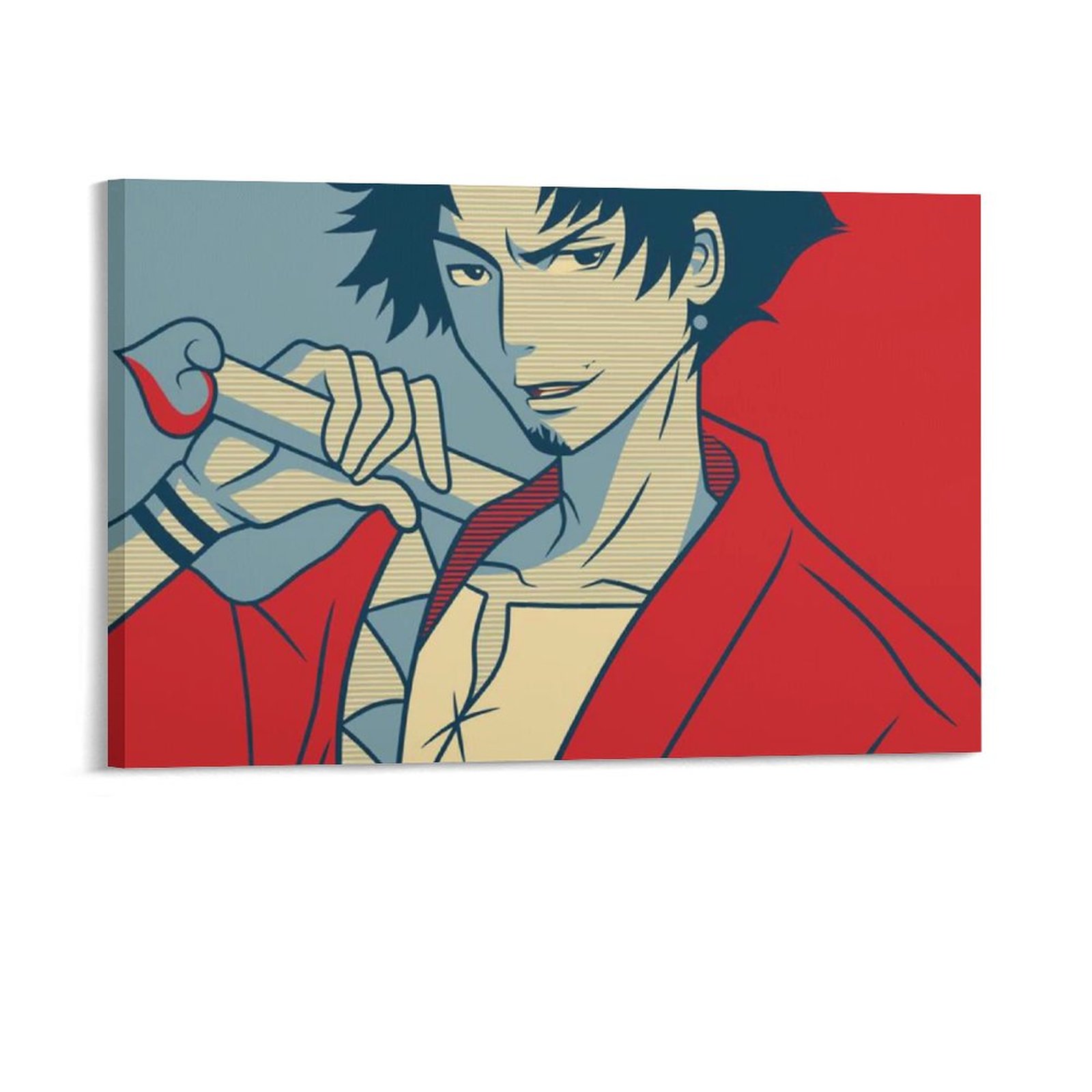 Home Decor Luxury Hanging Picture-Rectangle Cartoon Samurai Champloo Mugen Frame-style Canvas Prints Wall Painting Wall Art Decor Print Picture Painti