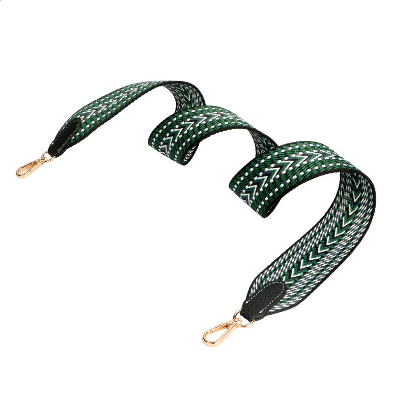 characteristic bag strap Wide shoulder strap Bohemian fabric woven cross-body bag strap Unisex retro fashion Wide webbing 250521