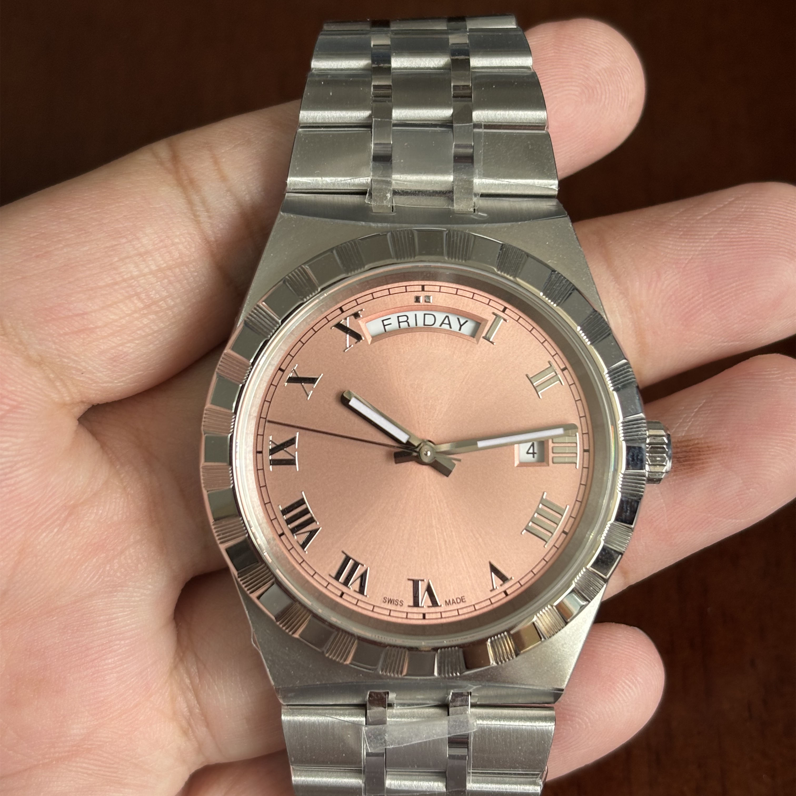 Royal M28600-0005 AAAAA 5A Quality 1 to 1 Superclone V7 Factory 41mm Mens Watches Automatic Mechanical Clone Eta-2834 Movement With Gift Box Sapphire Glass