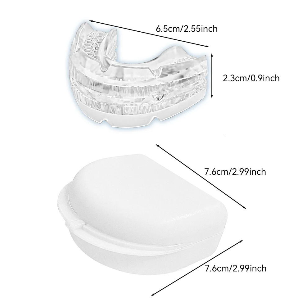 Anti Snoring Mouth Guard Improve Sleeping Adjustable Snoring Mouth Guard Anti-Apnea Teeth Bruxism 250522