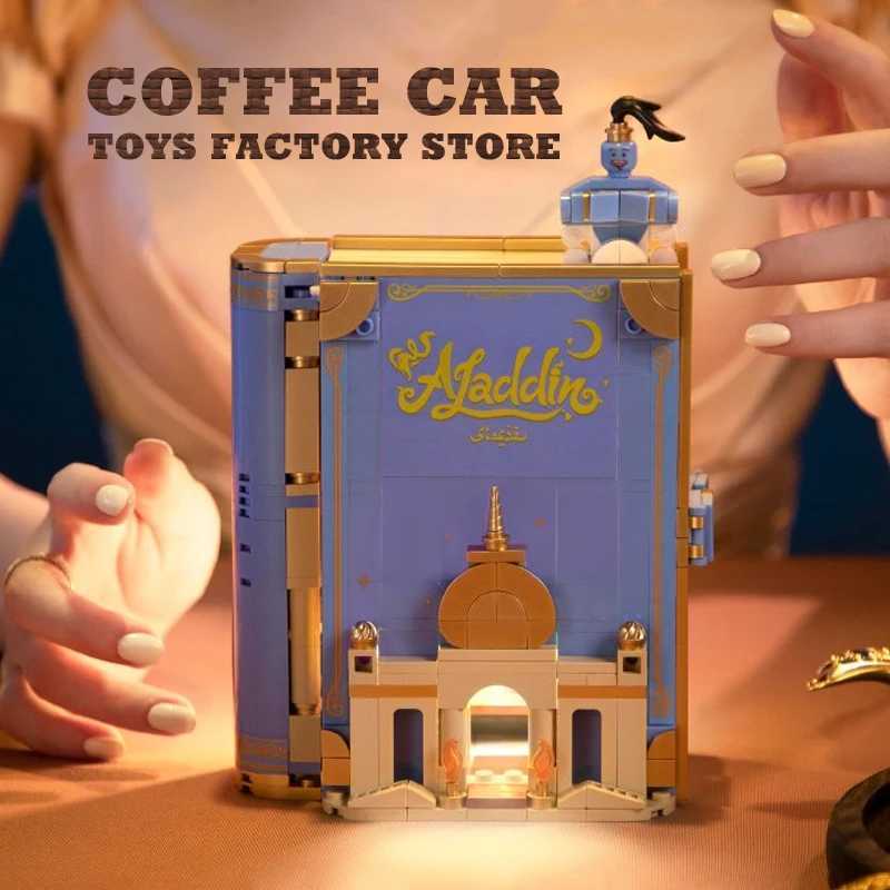 Cute Fairy Tales Building Blocks Books Anime Film MOC Bricks Toys Dream Princess 3D Storybook Model Children Girl Birthday Gifts W250522