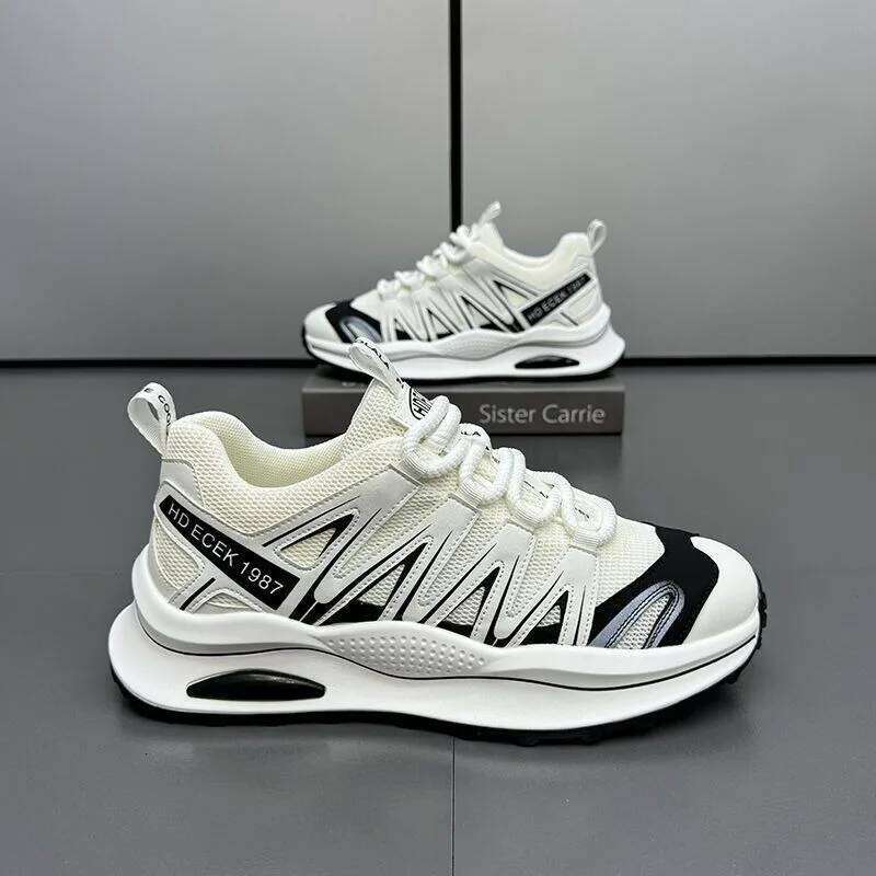 Men Sneaker Leisure Outdoor Running Man 2025 Fashion Sports Shoes Mesh Breathable Footwear Light Fast