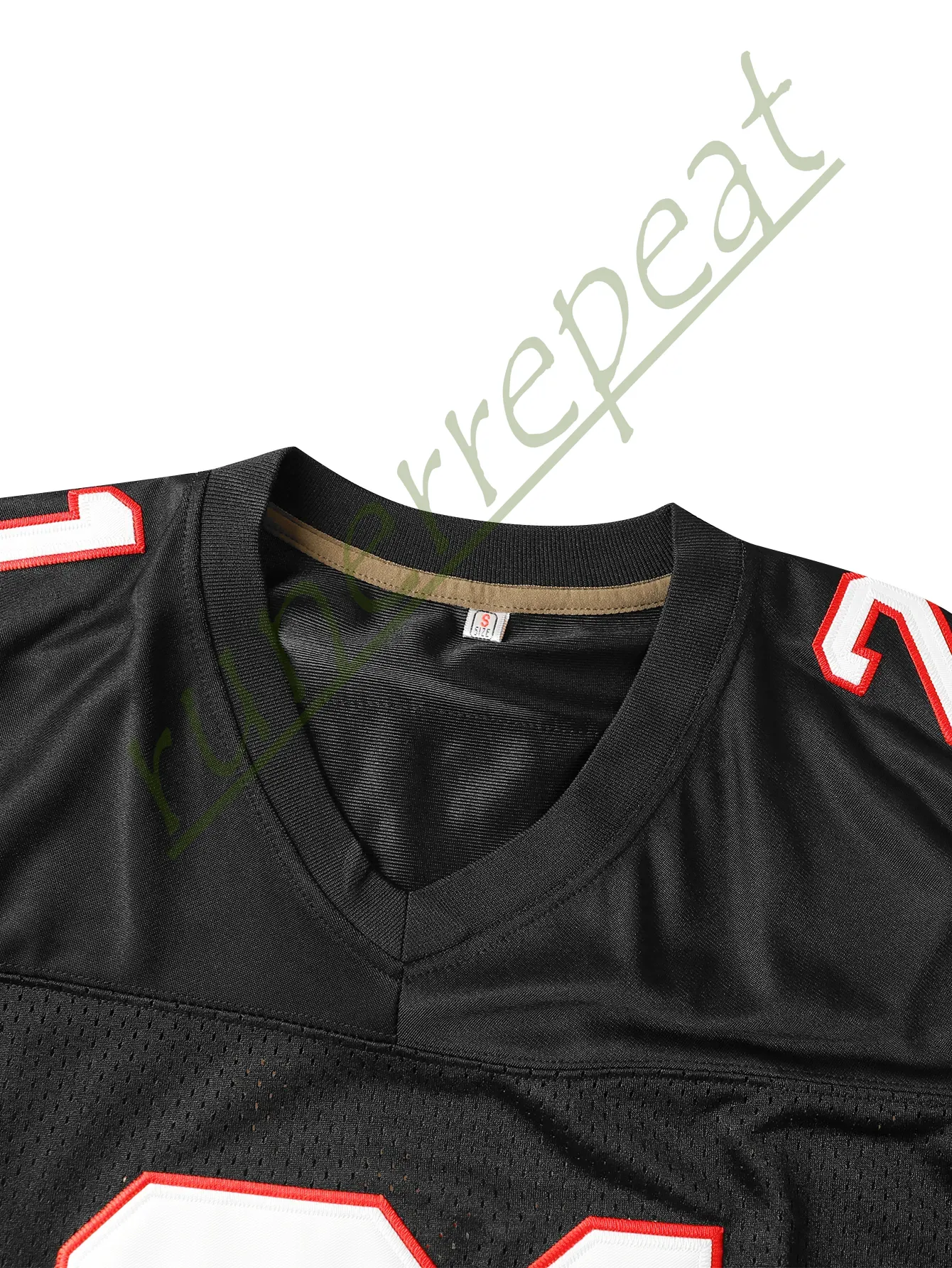 Custom Football Jersey 18 Cousins 7 Vick 21 Sanders Men Women Youth Any Name Number Embroidered Letter Number Design Polyester