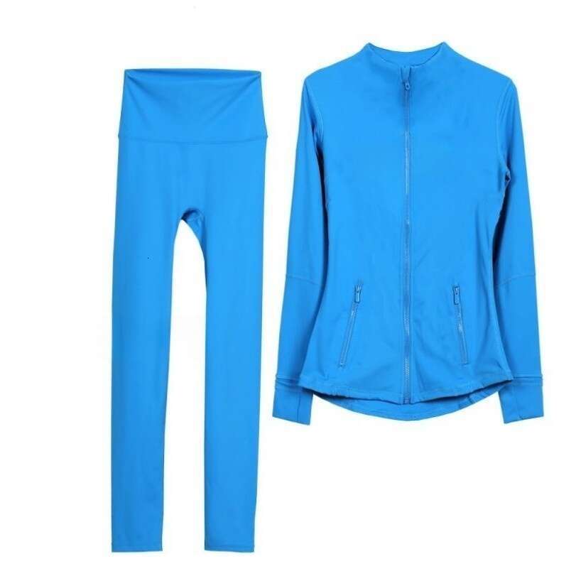 Workout set Women Designer Yoga Sets jackets shorts leggings flared Pants Push Fiess sets High Waist Sports Zip Up Coat Elastic Sportswear Outfits Gym