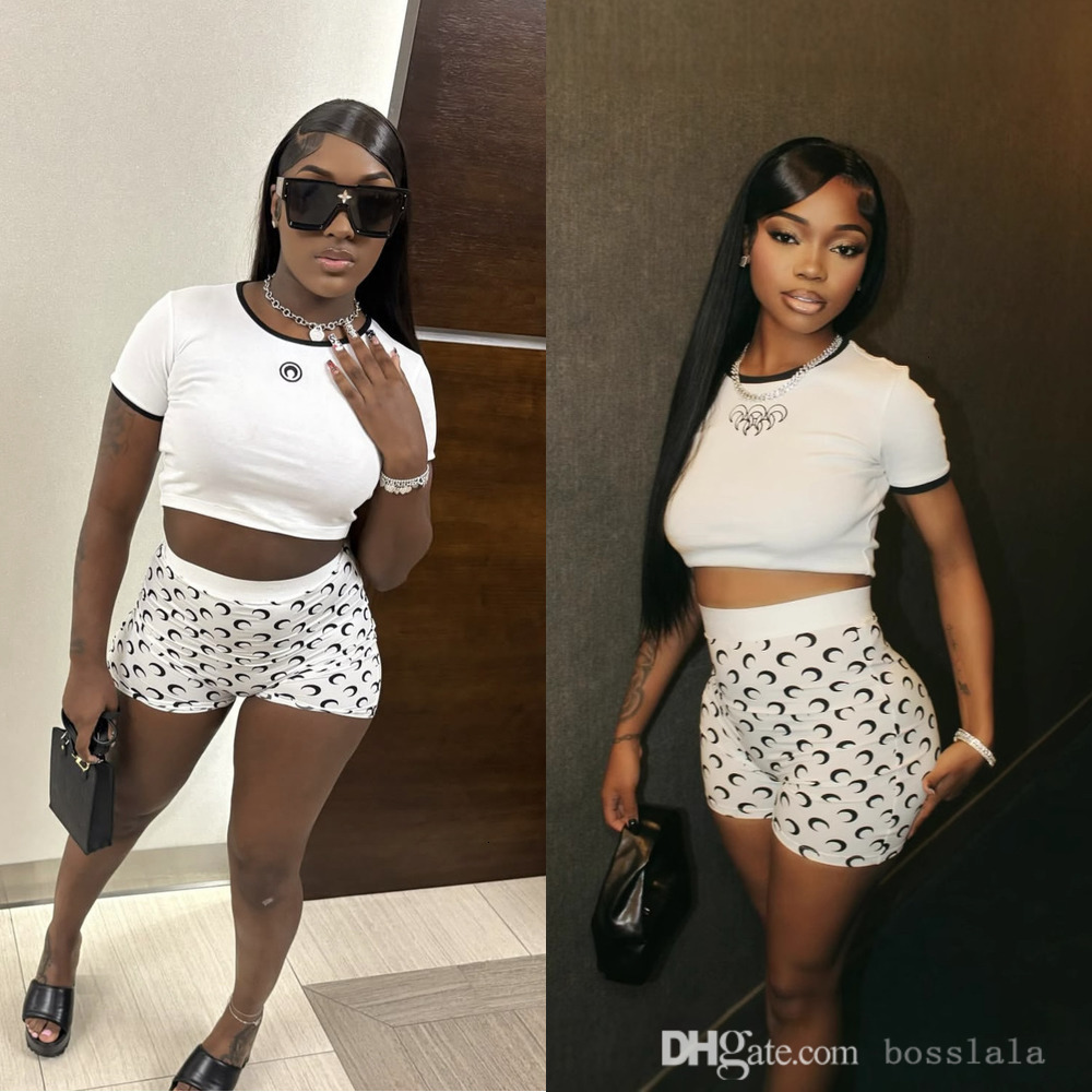 Womens Designer Tracksuits Sexy Suspenders Slimming 2 Two Piece Vest Yoga Pants Set Fashionable Printed Sports Outfits