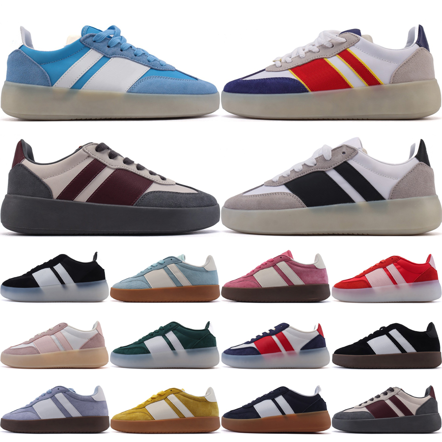 Top Barredas Decode Men Women Casual Shoes Suedes Trainers Cloud White Wonder Quartz Pure Ruby Royal Blue Clear Pink Outdoor Sneakers Size 36-45