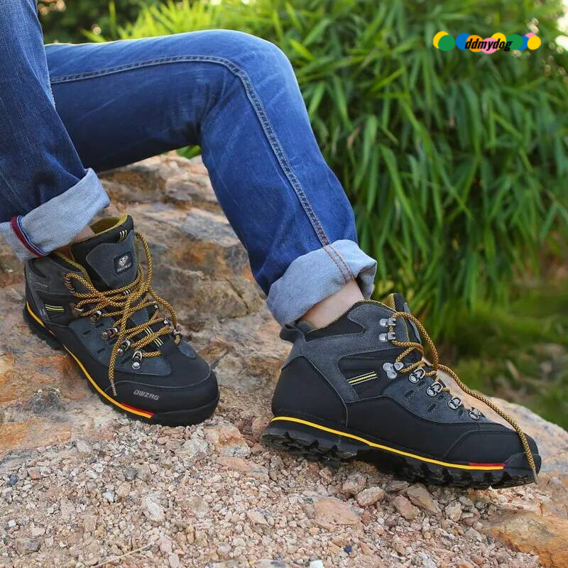 Hiking Shoes Men Outdoor Mountain Climbing Sneaker Mens Top Quality Fashion Casual Snow Boots