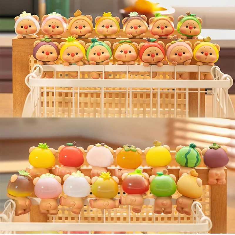 Authentic New Hipper Bear Cub Fruit Power Series OYO Blind Box Cute Figure Cartoon Trendy Decorations Ornament Mystery Box GiftT250522