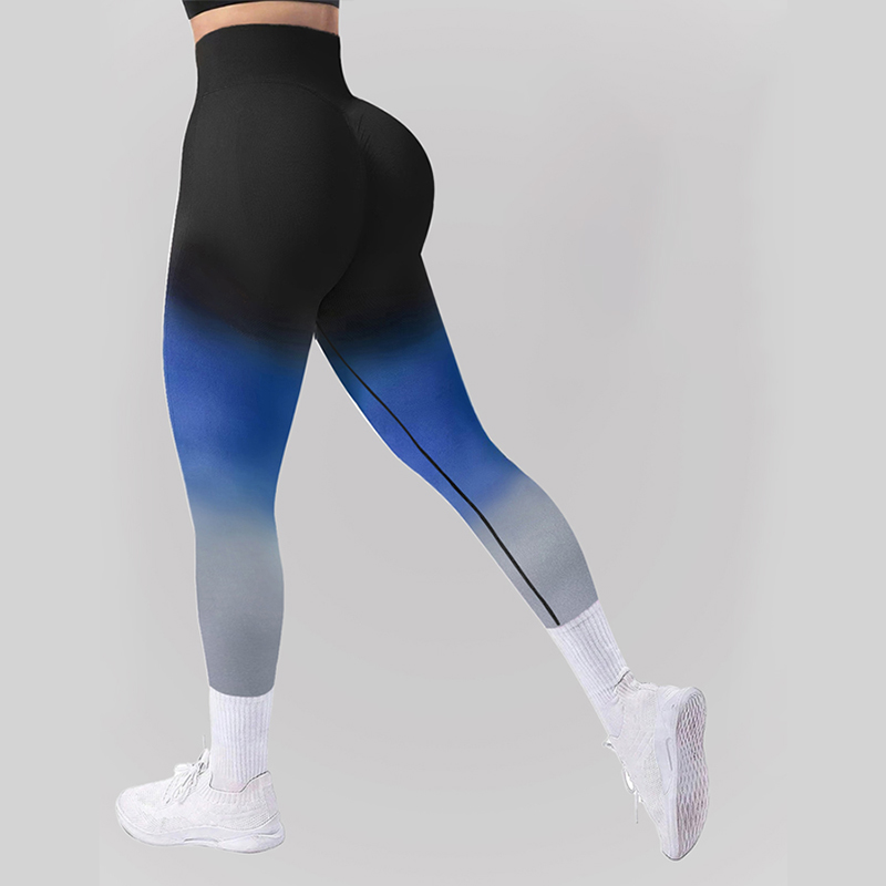 Women's Yoga Pants - High Waisted, Seamless Design, Moisture Wicking Fabric, Full-Length Leggings
