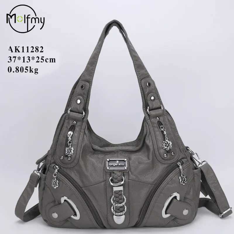 Vintage Big Bags For Women Handbags Top-handle Handbag Fashion Satchel Dumpling Pack Tote Shoulder Bag Hobos Large Purse Bolsa W250522