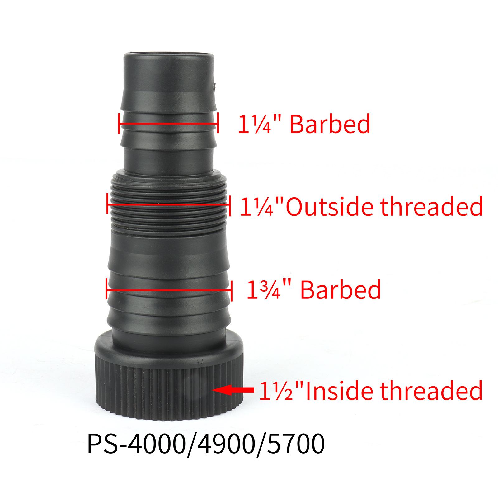 (4000GPH-230W,UL listed) Large Fountain Submersible Water Pond Sump Pump Aquarium Electric Waterfall Pump Outdoor PS- 4000