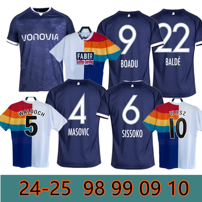 Retro classic 1997 98 99 VfL Bochum soccer jerseys 25 26 Home Away Third WOSZ KUNTZ DE WIT MIYOSHI DASCHNER LOSILLA BOADU BERO 2025 2026 Mens kids Football shirt 4XL