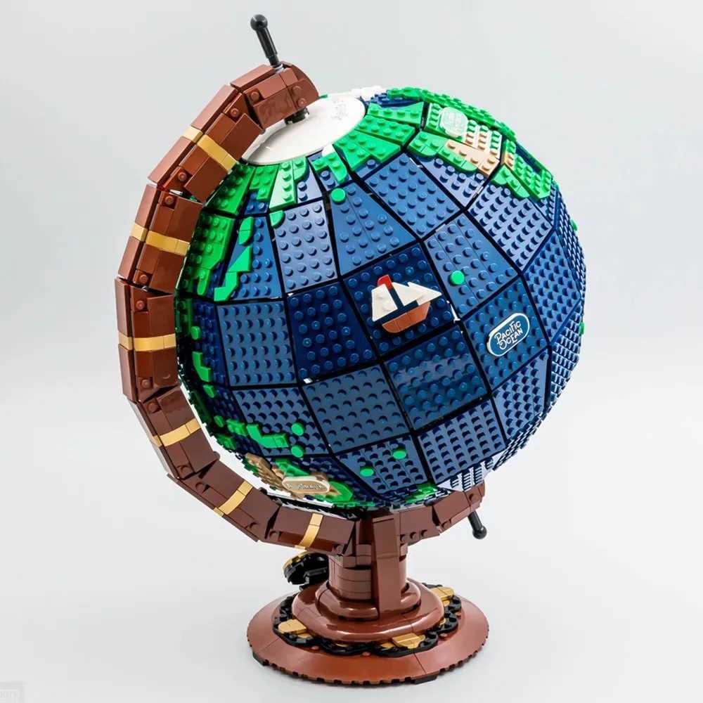 Idea Globe Bricks Moc Creative Model Building Blocks DIY Toys For Boys Gifts For Children Building Set For Adults2541Pcs W250522