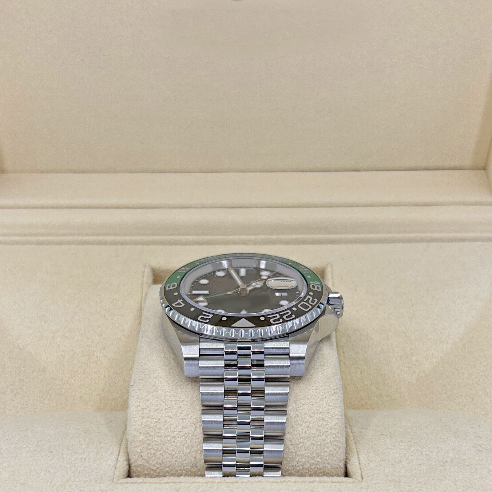 Brand new sapphire Automatic watch Clean Factory Cal.3186 40mm II Sprite Jubilee 126720VR Stainless Steel Mens Watch Wristwatches