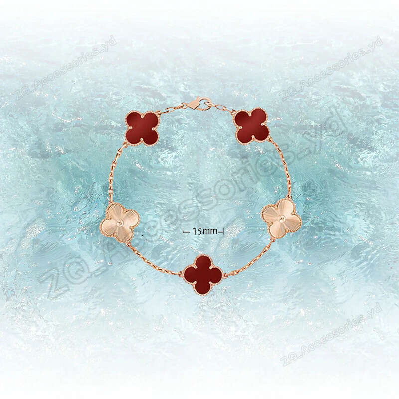 Vans Cleefe Bracelet Designer Bracelet Jewelry Women Vans Clefs Bracelet Vanscleefs Bracelet Moissanite 925 Silver Bracelets Four Leaf Clover Vans Bracelets