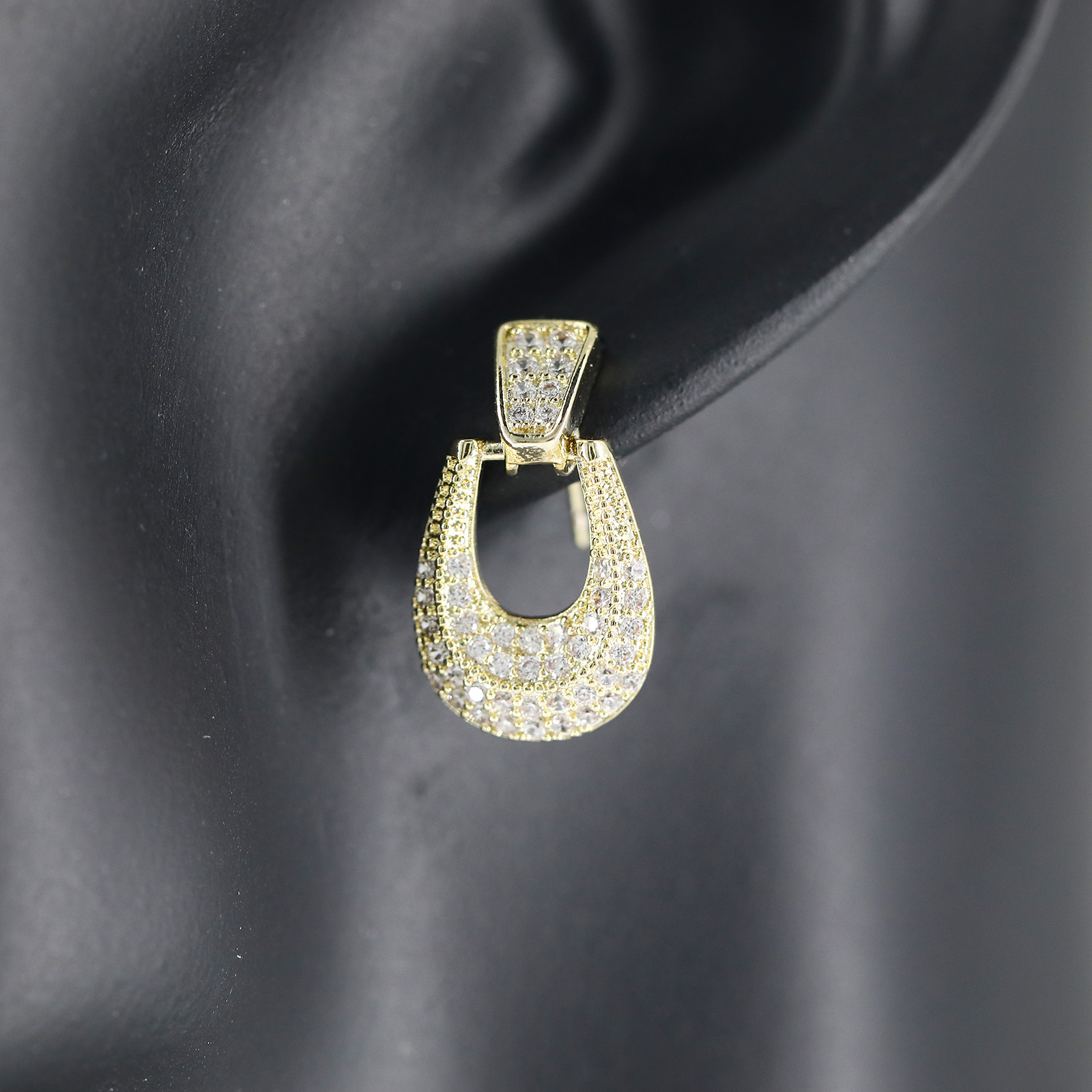 Cushion Princess Cut Bridal Earrings Simple Bride Drop Post Clear Cubic Zirconia Dangle Stud For Wedding Prom Anniversary Elegant earrings are simple 