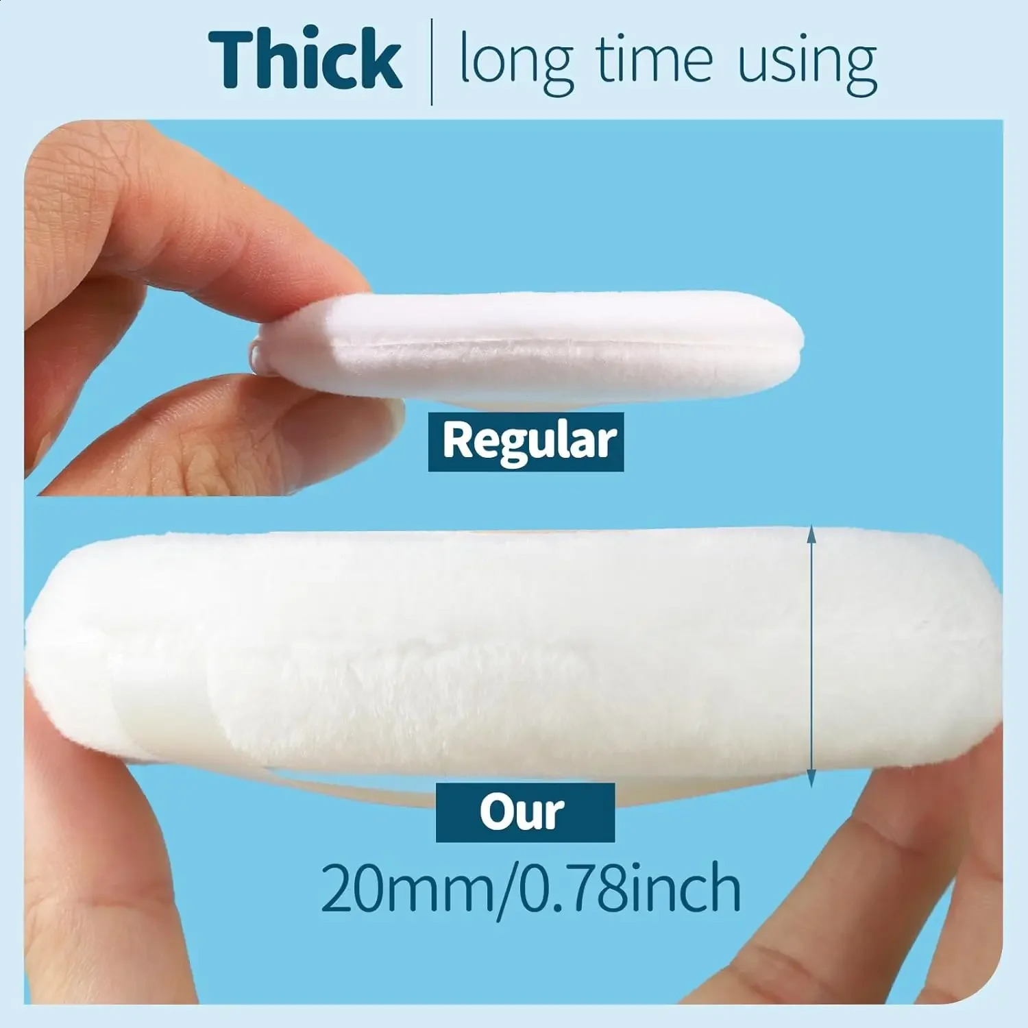 2pcs 4.13 Inch Powder Puff for Body Powder Bod Loose Powder Puffs Soft Velour Body Powder 250603