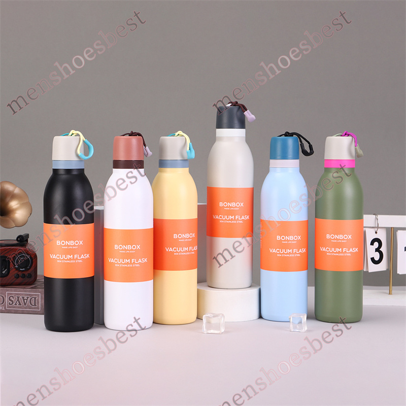 Designer OWALA Water Bottles Stainless Steel Insulated Cup Portable Large-capacity Straw Double Drinking Cup Carry Outdoor Sports Water Bottle 520ml 7