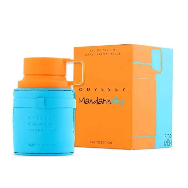 3.4 Oz 100ML Original Odyssey Mandarin Sky for Mens EDP Spray Long-lasting Citrus Fragrance Cologne Excellent Birthday Gift z250522perfume