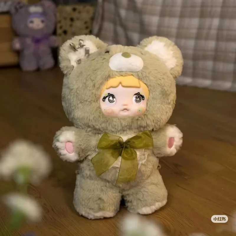 New Genuine 400% Nommi Blind Box Nommi Goodnight Bear Series Vinyl Nommi Doll Room Decoration Collection Doll Mystery Box GiftT250522