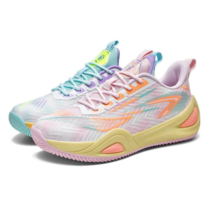 New mandarin duck basketball sneaker men's high top casual sports shoes youth and children's training and competition shoes Z 5.22-2