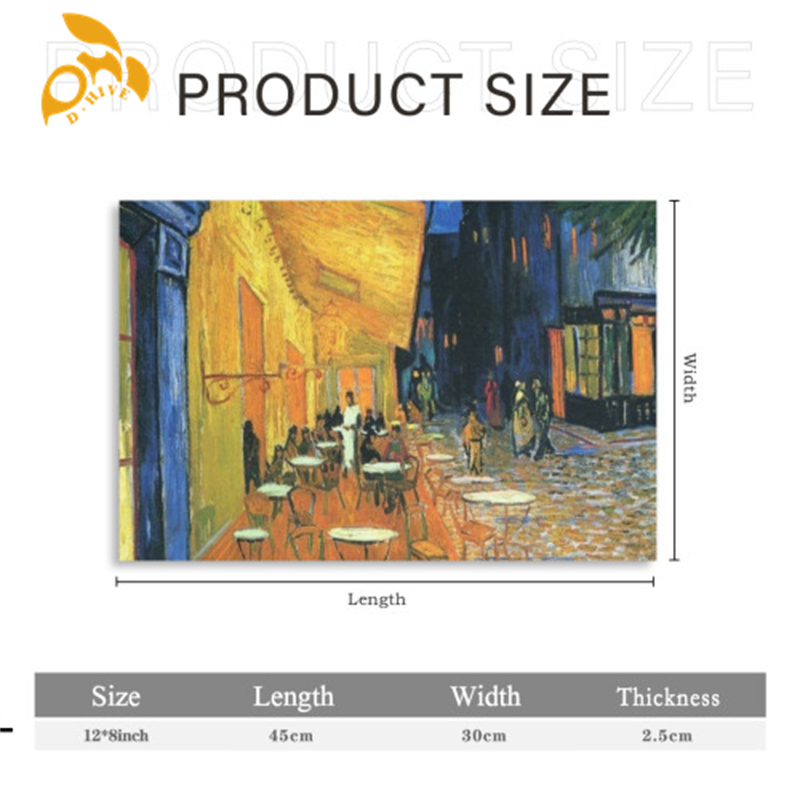 Free shipping customized Home Decor Interior Decoration Painting Frameless horizontal drawing with frame 45 * 30cm