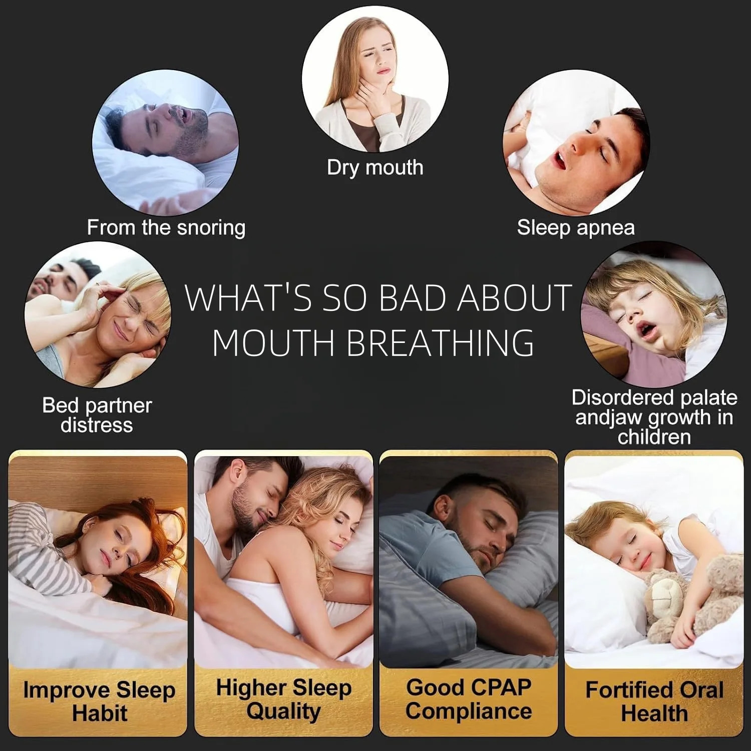 30/60/90/150pcs Mouth Tape Breathing for Sleep Mouth Tape Strips Improve Sleep Mouth Better Breath Mouth Tape Anti-snoring Patch 250522