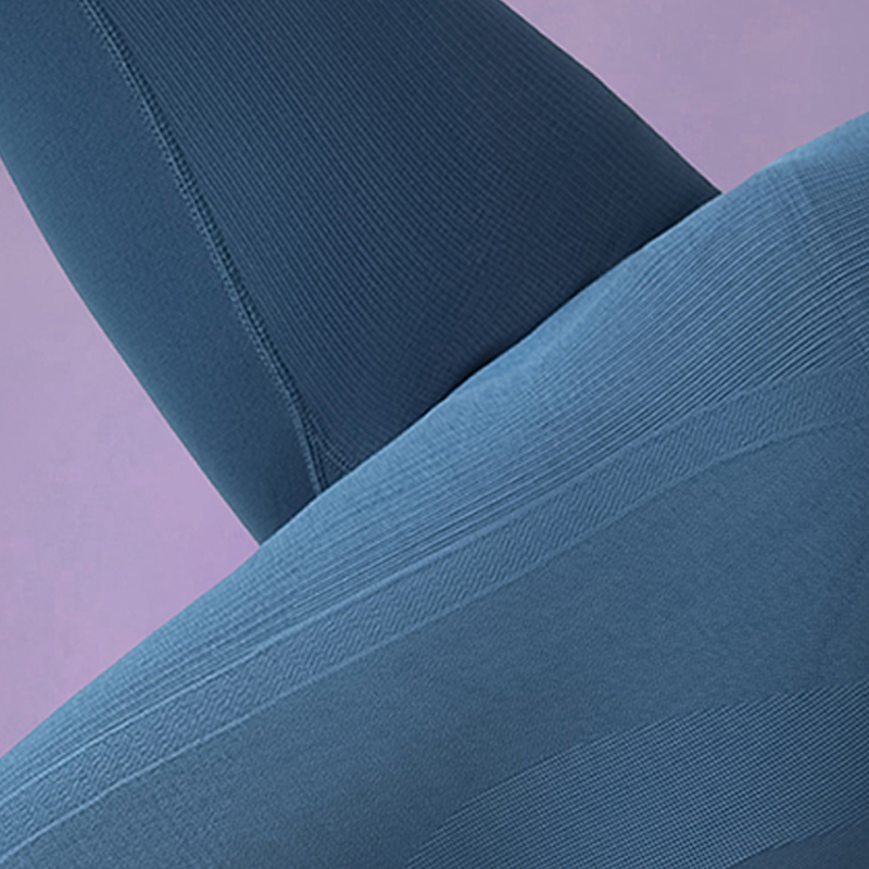 Women's Ribbed High Waist Tummy Control Yoga Pant - Moisture Wicking Quick Dry Running Sportswear