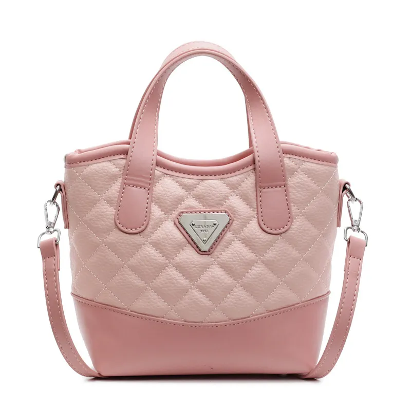 Designer bag Shoulder Bag Luxury Bag Crossbody Purse Designer 2025 fashionable high-end texture diamond grid bucket bag hand-held single shoulder cros