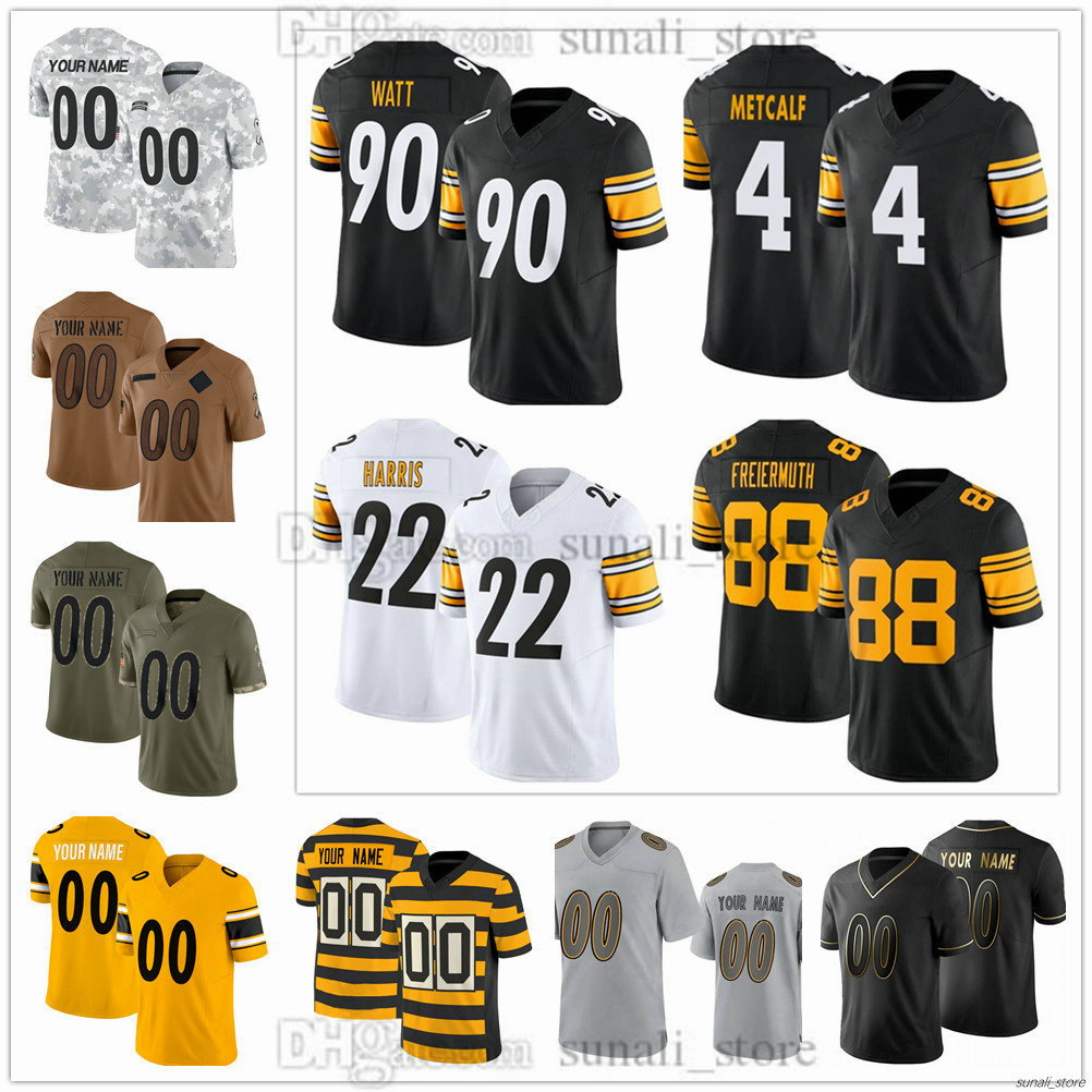 9 Chris Boswell Jerseys Men's 2025 Football 6 Patrick Queen 2 Mason Rudolph 83 Connor Heyward 56 Alex Highsmith 41 Payton Wilson 51 Nick Herbig 28 Killebrew Stitched