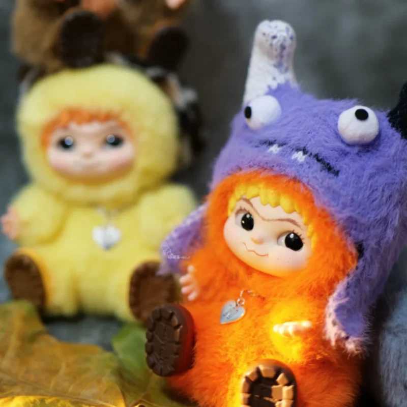 Genuine Letsvan Wakuku Mysterious Blind Box Fuzzy Trendy Fun Party Plush Collection Kid Toy Kawaii Figurine Doll Surprise GiftT250522