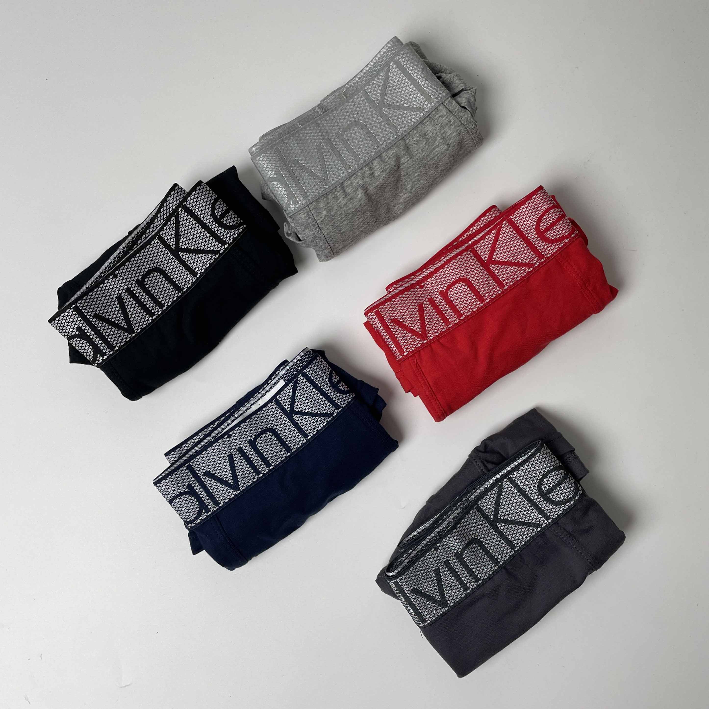 2025 new solid-color letter men's underwear, a new fashion and breathable brand underwear for students' youth