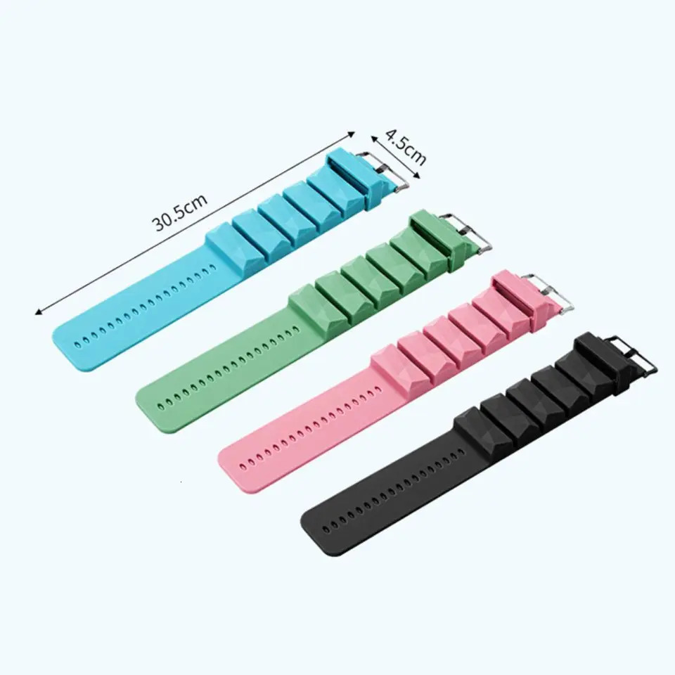 Adjustable Wrist Weight Bracelet Silicone Sweat-proof Weighted Wrist Strap Skin Friendly Yoga Weight-bearing Fitness Equipment 250522