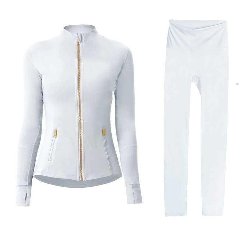 Workout set Women Designer Yoga Sets jackets shorts leggings flared Pants Push Fiess sets High Waist Sports Zip Up Coat Elastic Sportswear Outfits Gym