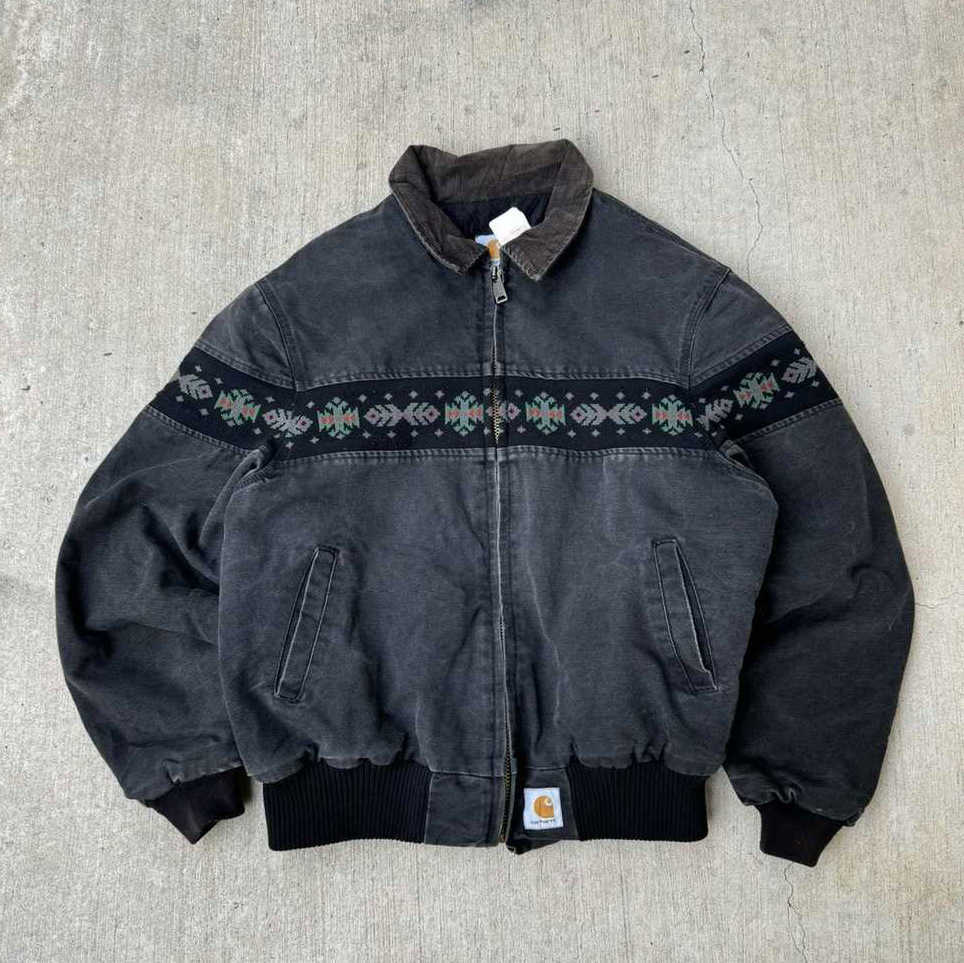 2025 European and American cross-border fashion brand autumn and winter men's jacket coat, heavy design sense hooded casual trendy hoodie J250522