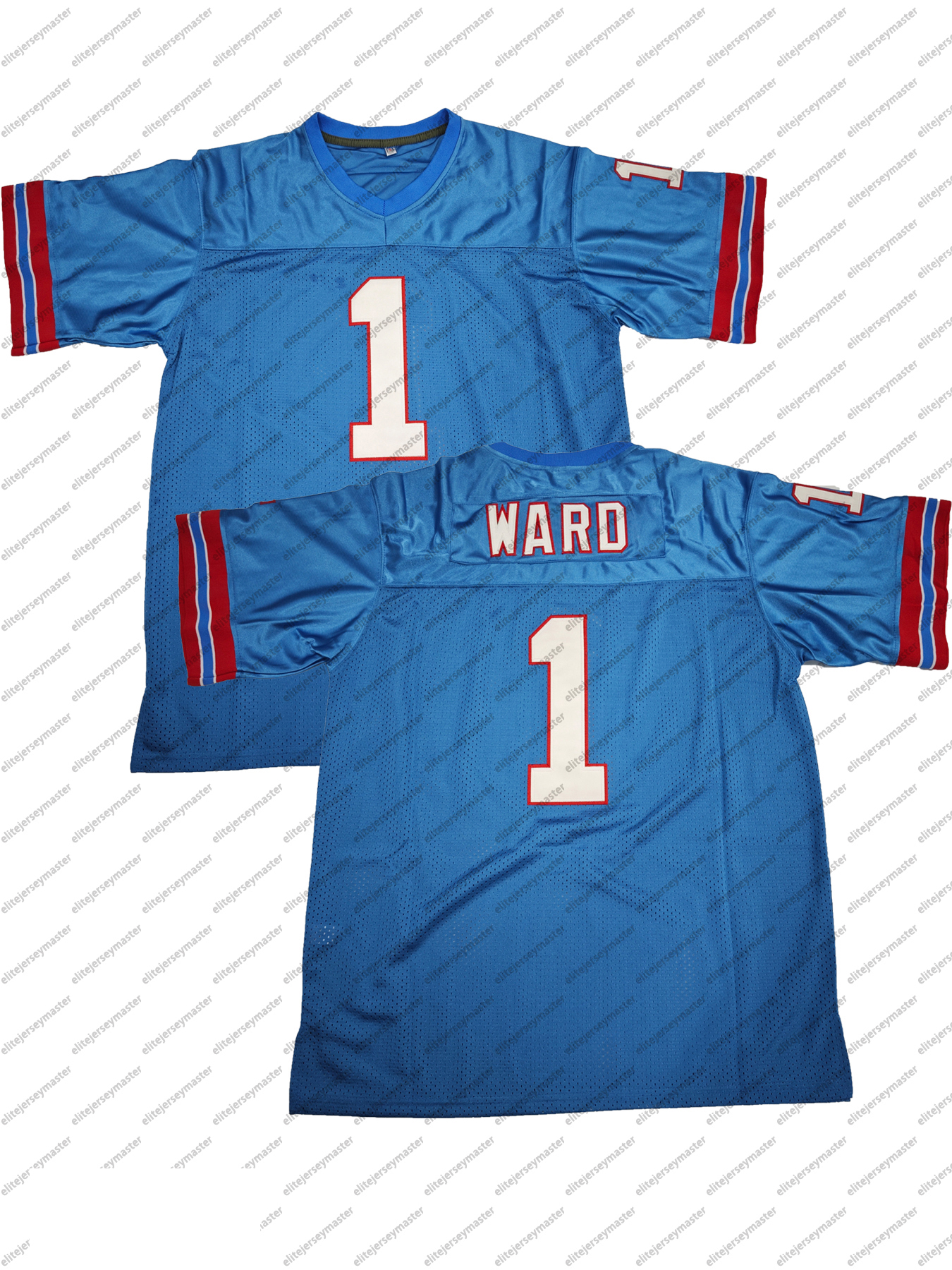 In stock 1 Cam Ward Football Jerseys Double Stitched Personalized Name Number comfortable and breathable sports Jerseys