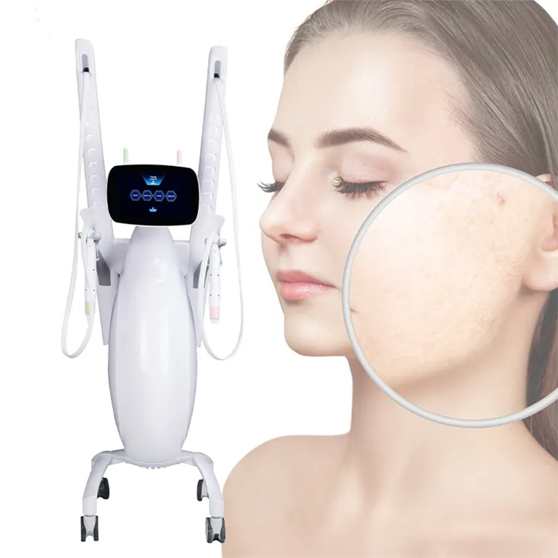 Newest 6.78Mhz Anti-Aging Facial Device RF Skin Tightening Machine Gold Radio Frequency Micro Needle Wrinkle Removal Face Lifting Beauty Machine