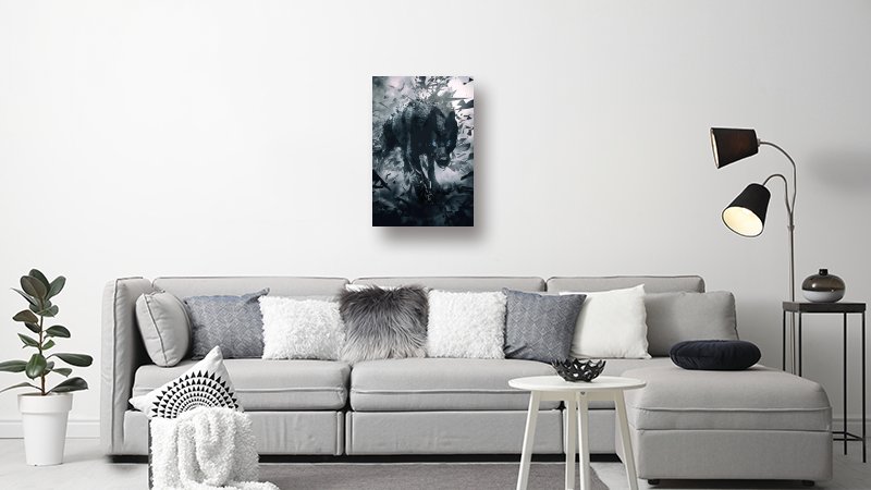 Home Decor Luxury Canvas Printing Painting Steppen Wolf Team King Frame-style Canvas Prints Wall Painting Wall Art Decor Print Picture Paintings for L