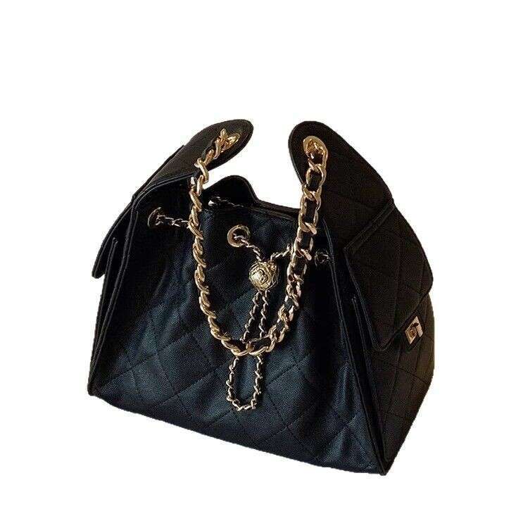 Nanfeng Chio2nd 25bag bucket for women commuting Instagram style niche design dia grid single shoulder crossbody bag